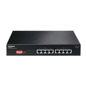 GS-1008P V2 Lange afstand 8-poorts gigabit poe+-switch met dip-switch